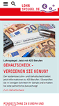 Mobile Screenshot of lohnspiegel.de